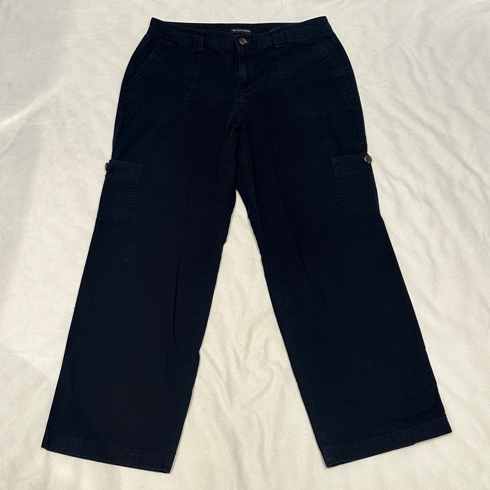 Dockers Black Pants 10 Petite